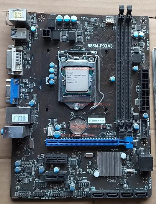 

Для материнской платы MSI B85M-P33 V3 с процессором G1840