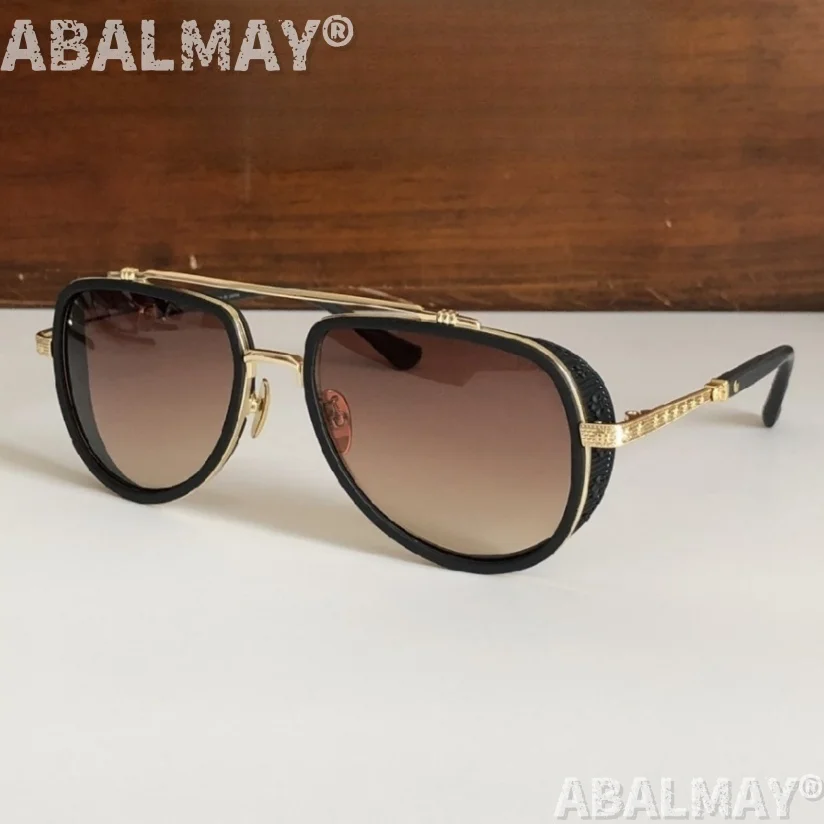 

Top High Quality Sunglasses for Men and Women 8101 SIZE 57-19-148 Titanium Style Retro Fashion Design Sun Glasses UV400 with box