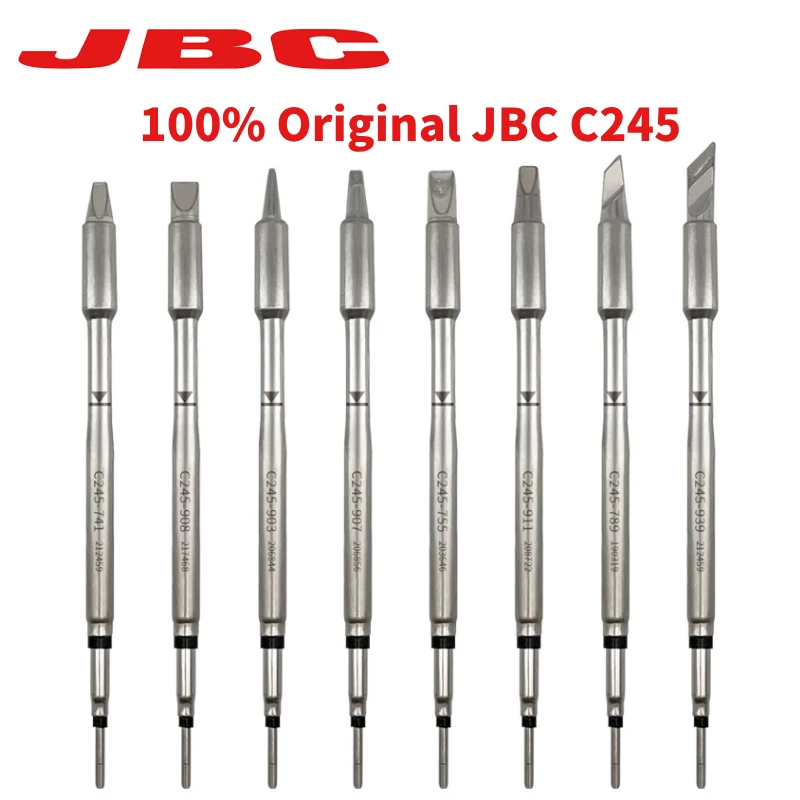 Original JBC C245 Soldering Iron Tips Universal Precision Repair Tool fit JBC T245-A Sugon T26/T26D Soldering Handle