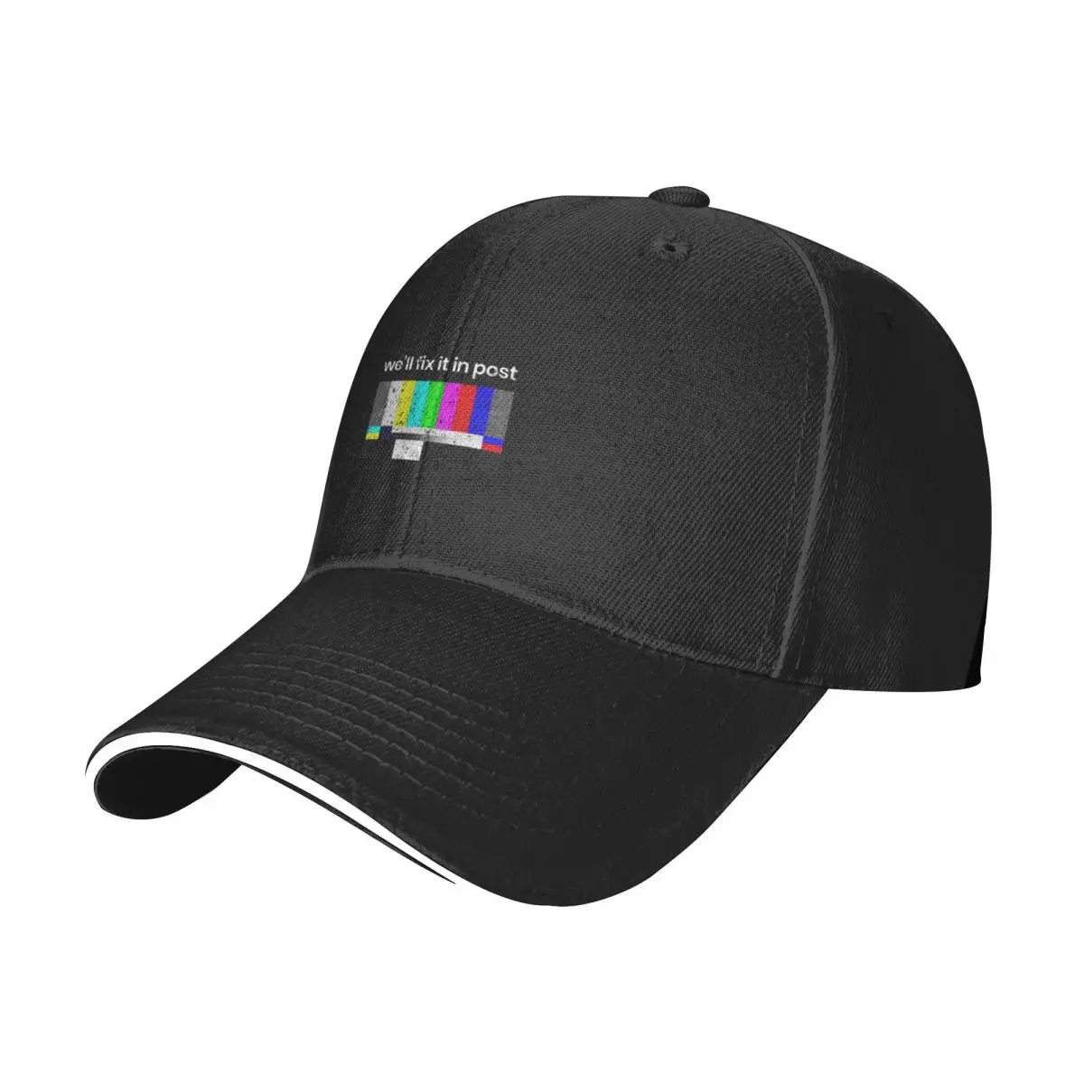 Cinematographer Filmmaker Editor Producer Director Film Crew GiftWell Fix it in Post Baseball Cap New In Hat Mens Women's