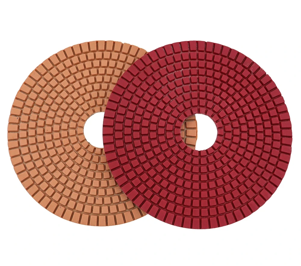 6 Zoll Diamant-Polierpads für Granit- oder Betonböden 150mm Flexible Nass-Polierpads Marmor Terrazoo Schleifscheiben – Detail 5