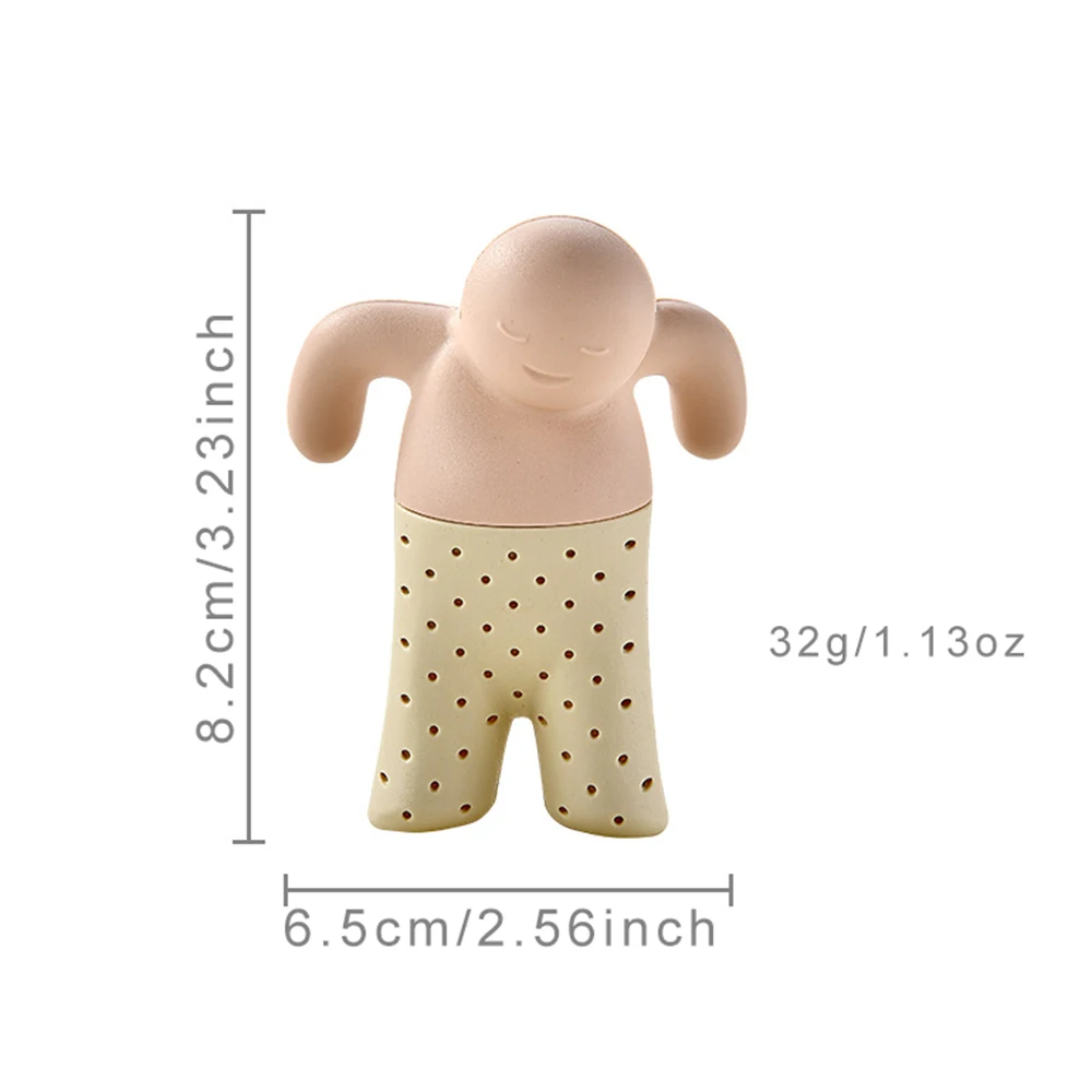 1 قطعة لطيف الكرتون كسول مصفاة شاي سيليكون Infuser Teaware إبريق الشاي تصفية أكياس الشاي صانع ورقة Infusor اكسسوارات المطبخ