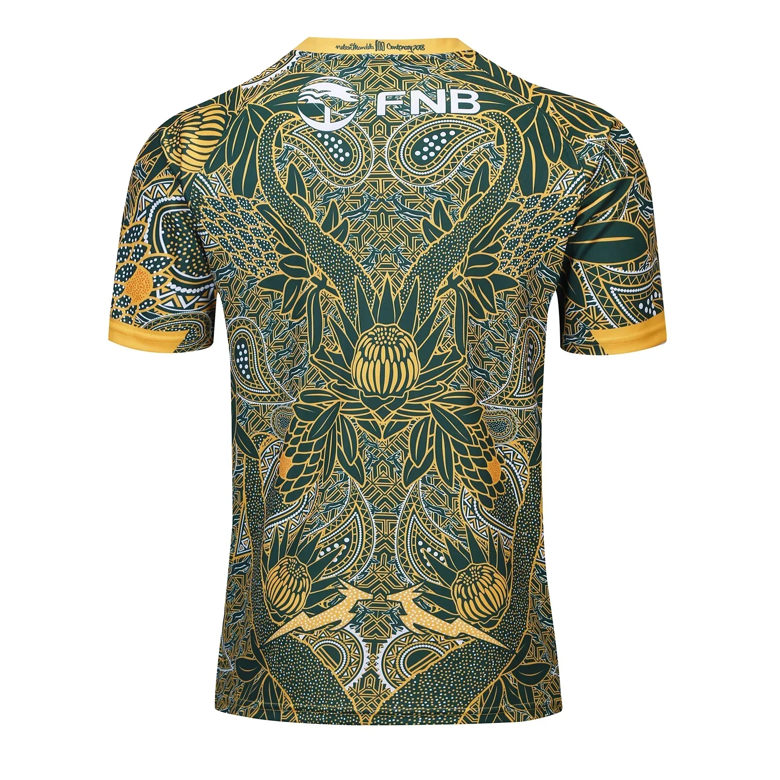 South Africa 2019 Centennial EditionMen\'s Rugby Jersey Sport Shirt S-3XL Customize