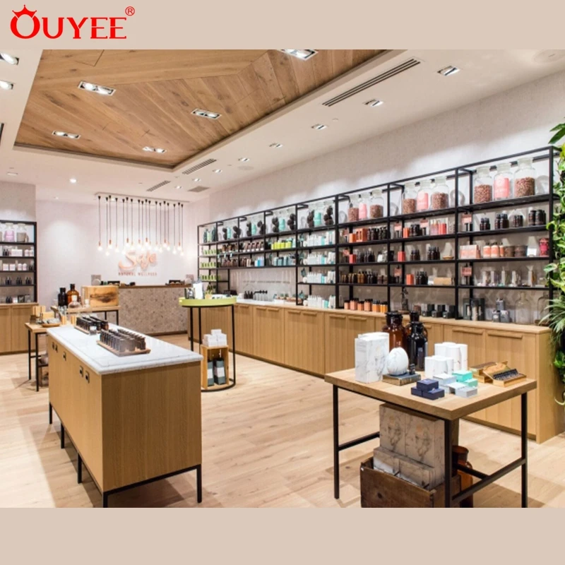 Customized-Shop Names Design Make Up Store Fixture Display Cosmetic Shop Furniture Cosmetics