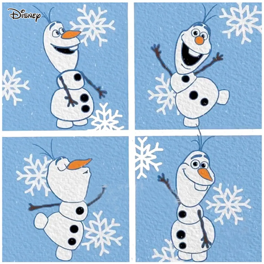 Disney Diamond Painting Cartoon Full Square Picture Mosaic Frozen Olaf Rhinestones Embroidery New Arrival Handmade Hobby