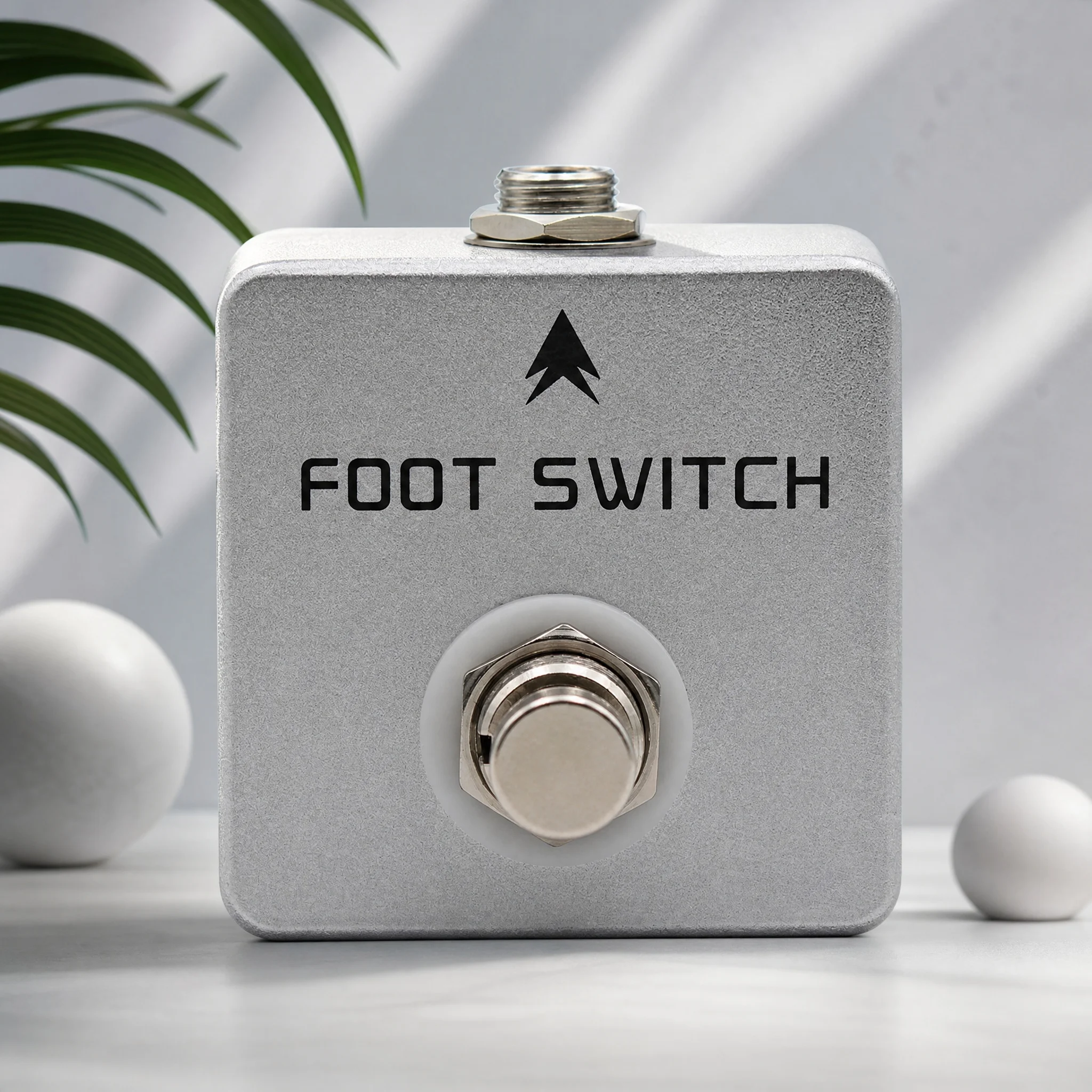 Moskyaudio Foot Switch, Latching & Momentary Single Footswitch, Guitar Effect Pedal Channel Selector For Instrument Speaker