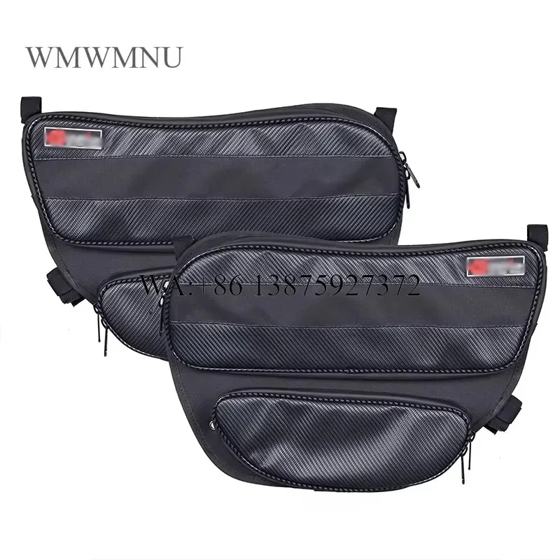 Wmwmnu Waterproof Rear Door Bags for 2017-2021 Can Am Maverick X3 Max Turbo R Passenger and Driver Side Storage Accessories