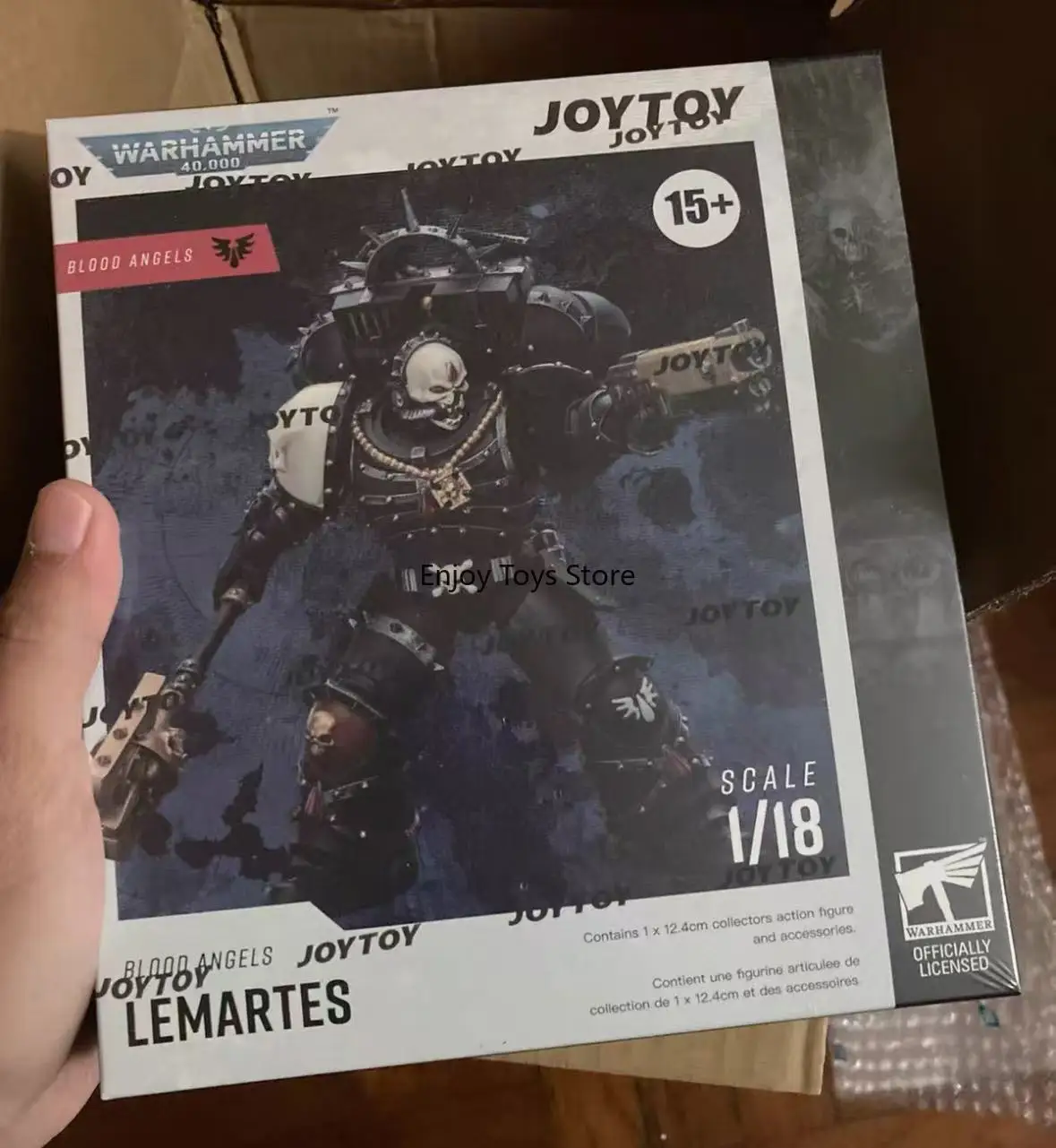

In Stock JOYTOY Dark Source 40K Blood Angel Lematus 1:18 Joint Movable Soldier Mannequin Toy Figure