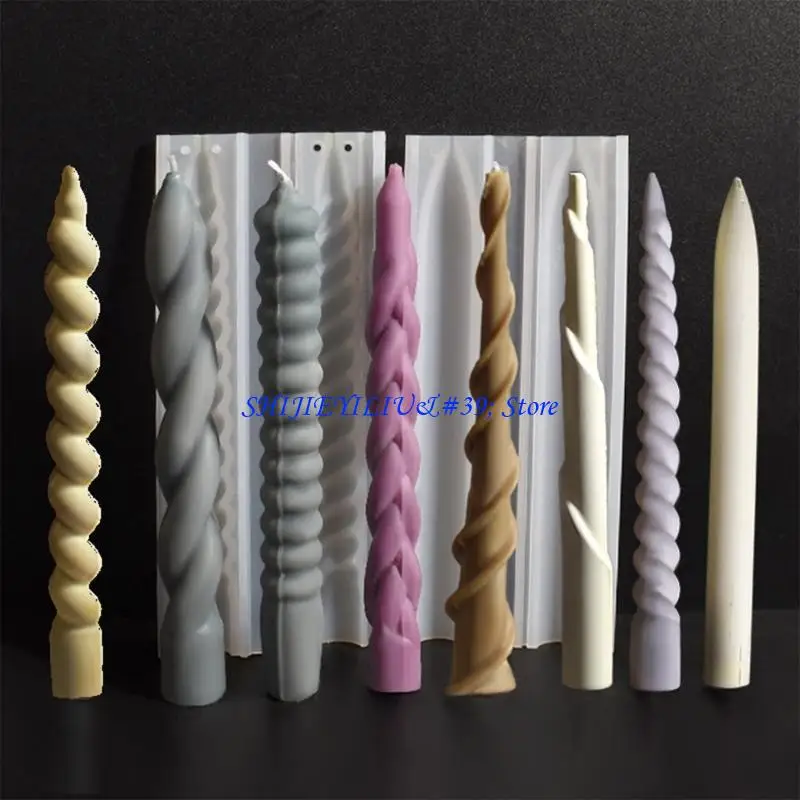 E21F Flexible Sturdy Silicone Mould Decoration for Lovely Twisted Creation