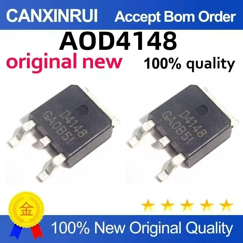 (5-100 pieces) Brand new original AOD4148 D4148 TO-252 spot chip IC