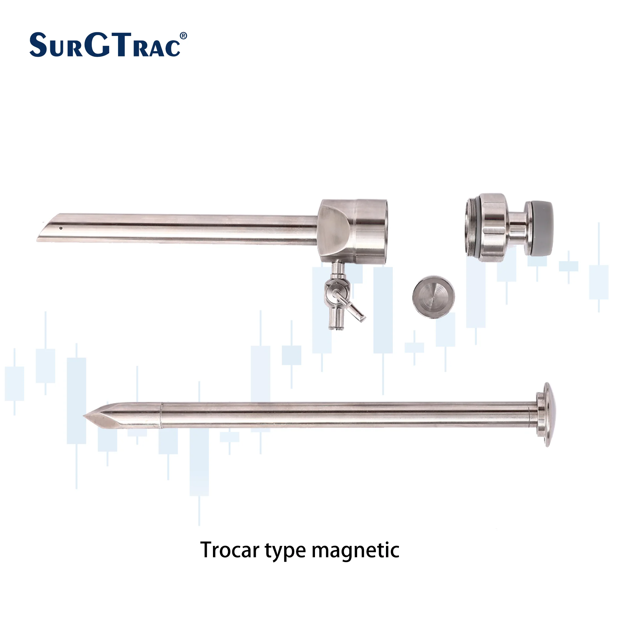 

Medical Laparoscopic Surgical Reusable Trocar and Cannula 3mm 5mm 10mm 12mm 13mm Surgery Flip Corss Magnetic Cross Spring Type