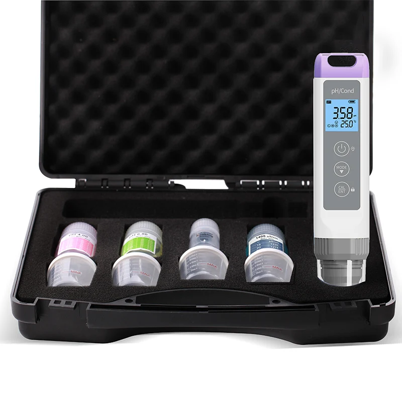 Portable Multifunction Digital Soil PH Meter 16.00 -2.00 TDS EC Meter Handheld Lab PH Meter OEM & ODM Supported