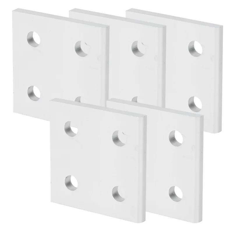 5Pcs 4-Hole Vertical Connecting Plate For Aluminium Extrusion Profile Joining Board2040
