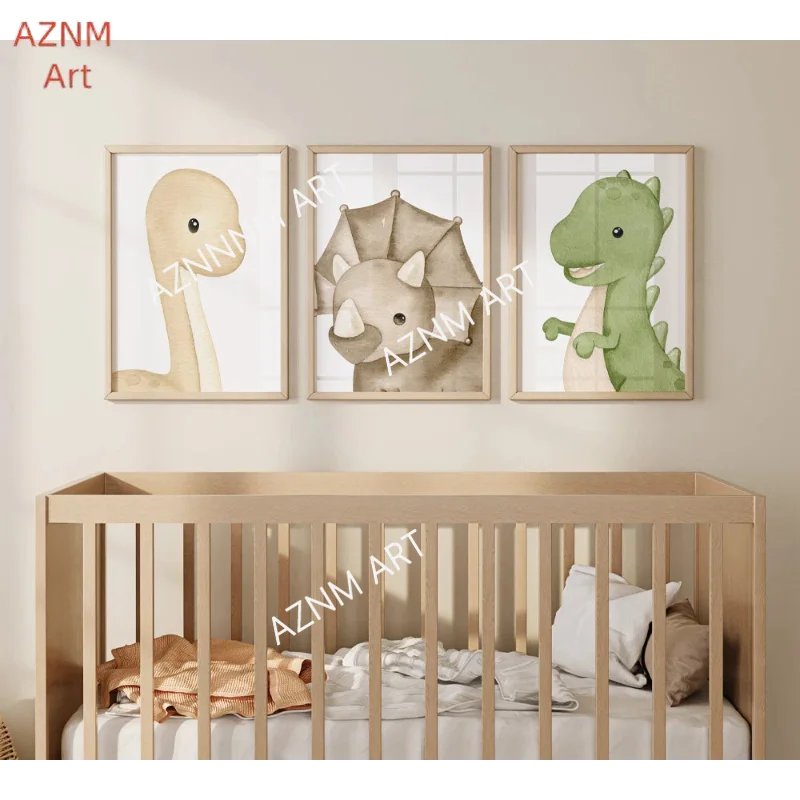 1/3Pcs Dinosaurs prints, neutr - đánh giá và giá Baby Nursery Neutral