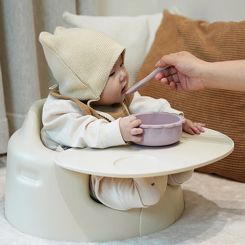 Kursi makan bayi independen, anti-putar bayi belajar duduk dan berdiri dewa, tidak melukai tulang belakang untuk belajar duduk