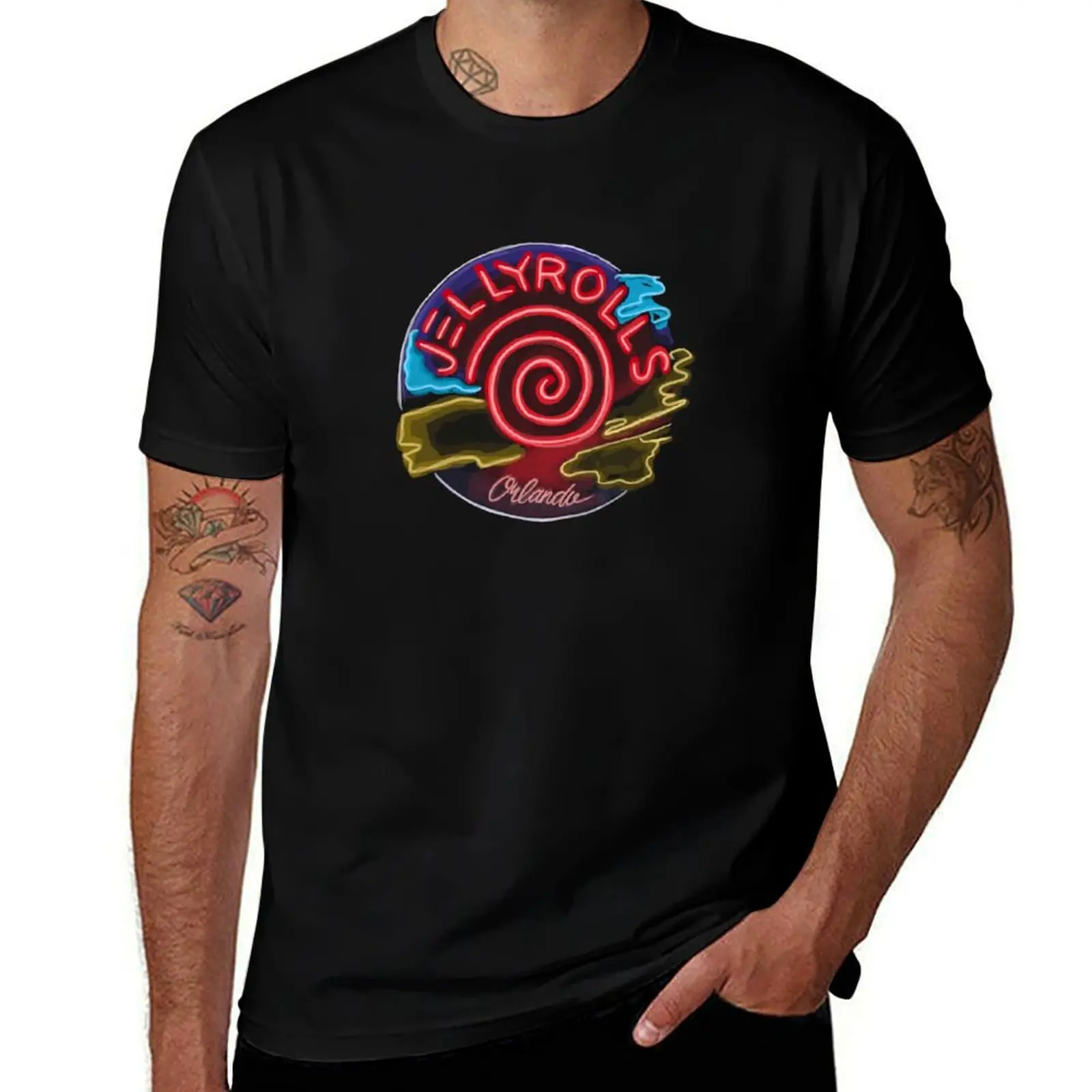 

JELLYROLLS NEON T-Shirt essential t shirt quick-drying luxury t-shirt graphic t shirt vintage men workout shirt
