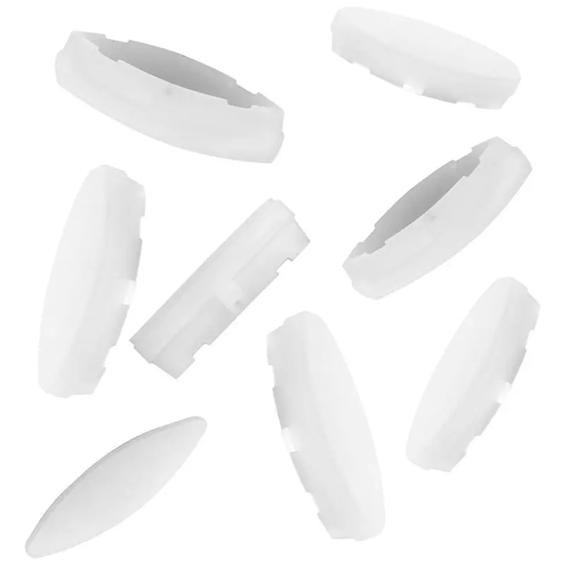 Replacement For KOHLER Toilet Seat Bumpers 8 Pcs 1133070 Stable Non-Slip For KOHLER Seat Parts-A68E