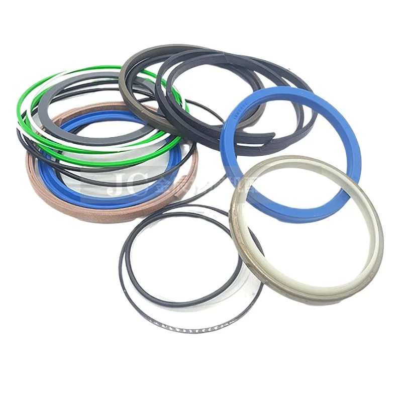 Fot Kobelco 60 120 200 210 250 260 8Big arm mid arm small arm cylinder oil sealing repair kit Excavator Parts