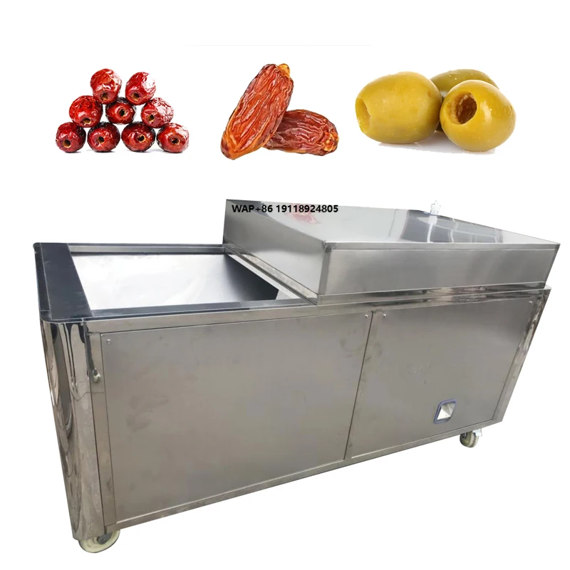 Dates Cutting Seed Removing Processing Machine cherry processing machine dates seed remove machine