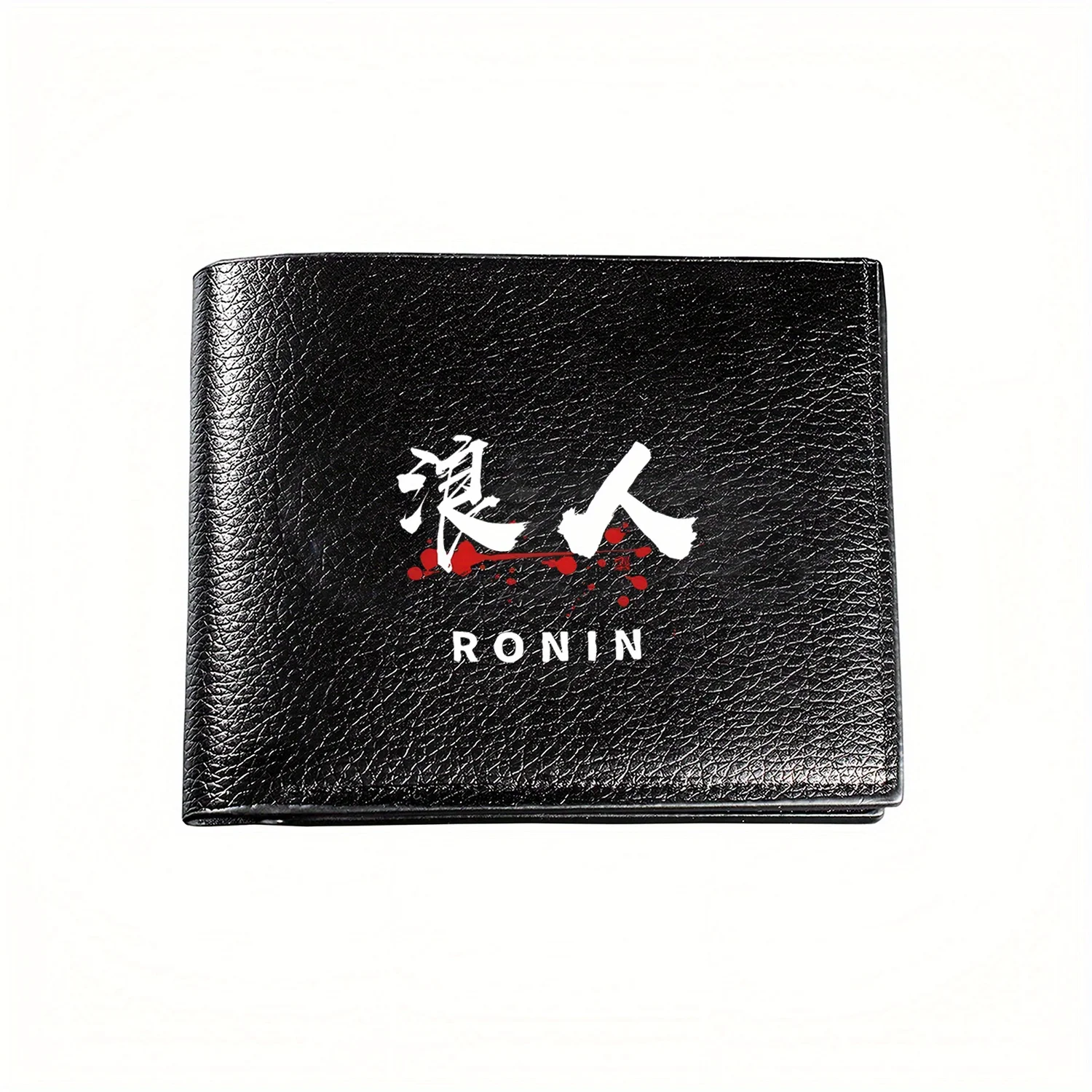 Ronin Samurai Warrior Kanji japonés estampado gráfico negocios hombres Casual elegante Simple práctico calidad cartera estampado elegante