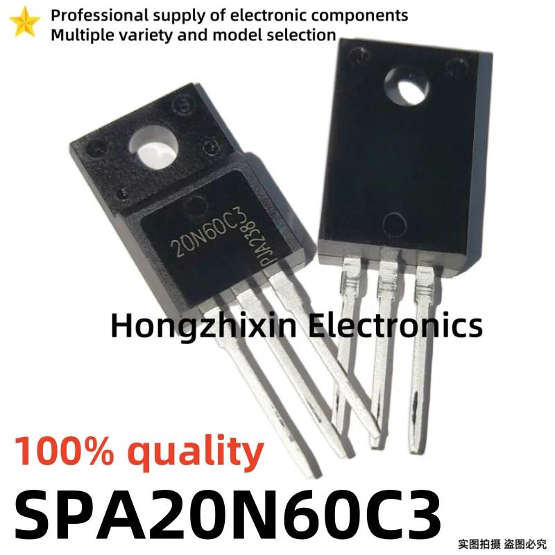 Transistor à effet de champ MOS TO-220F, 10 pièces, SPA07N60C3, 07N60C3, SPA06N60C3, 06N60C3, SPA11N60C3, 11N60C3, SPA20N60C3, Nouveau