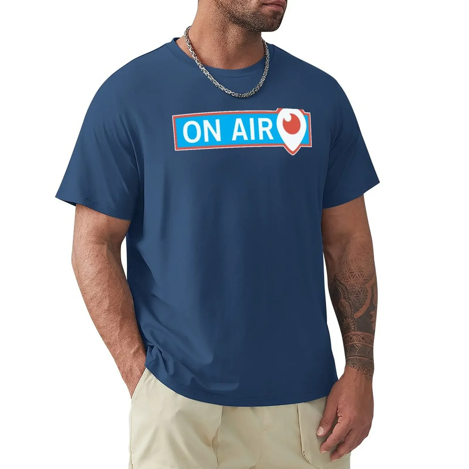 ON AIR - Periscope Tribute T-Shirt oversized vintage clothes men clothing