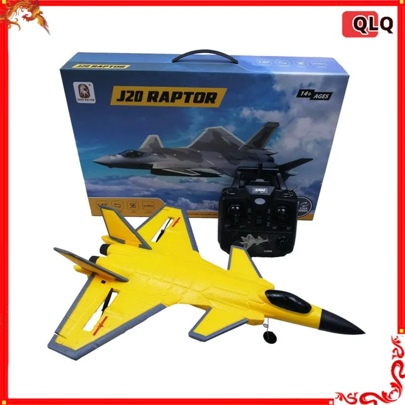 

Rc Plane J-20 Fighter Bm20 Four Channel J20 Remote Control Aircraft Wifi Aerial Photography Fixed Wing Foam Glider Toy