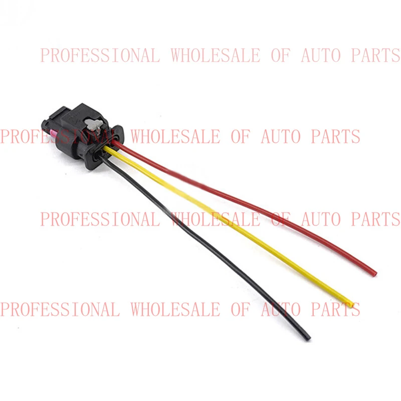 

V+ 3X Parking Sensor Plug Pigtail Fit 3 Pin for VW Audi 4F0973703