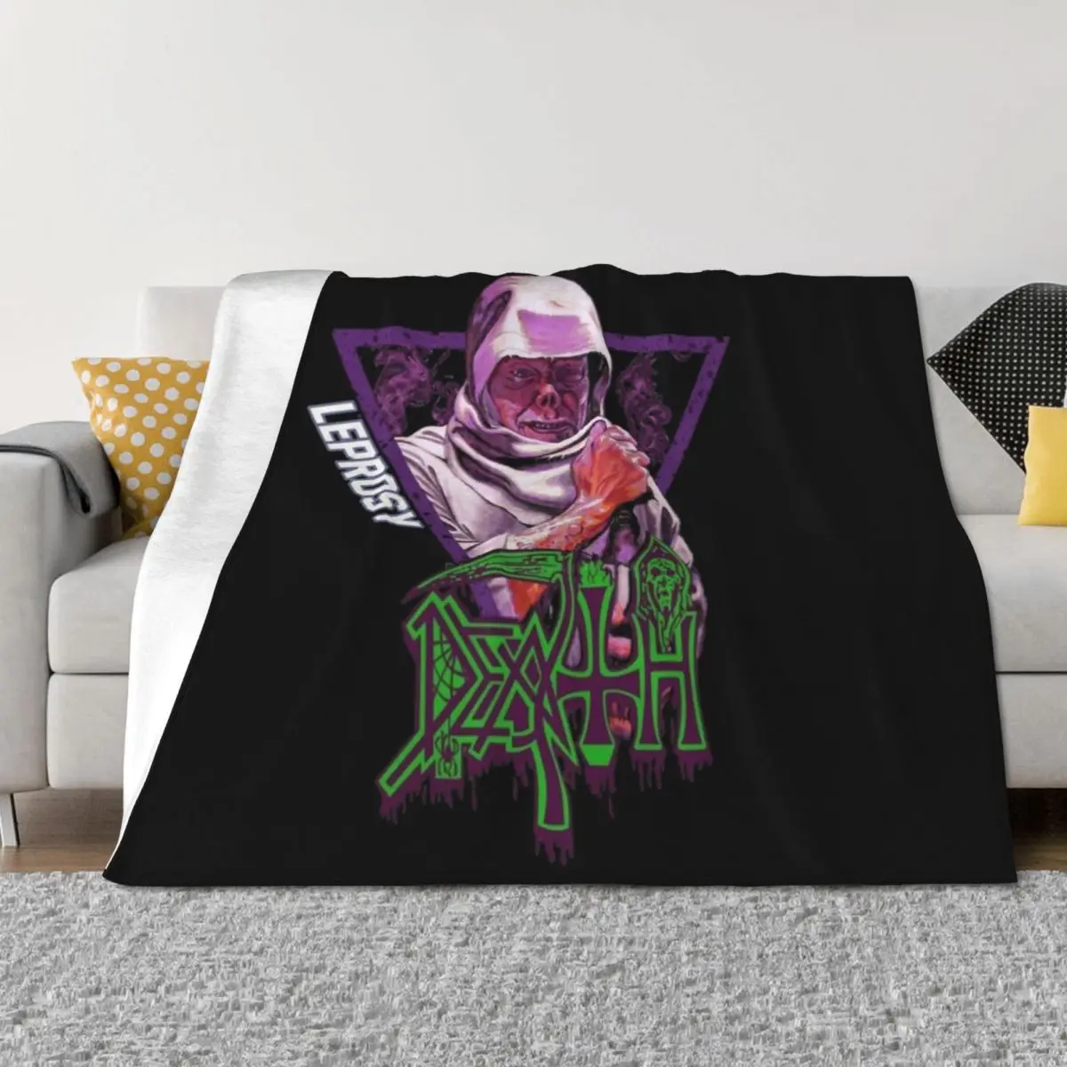 

Death Leprosy Throw Blanket Bed warm winter Luxury Designer Sofa Quilt Blankets