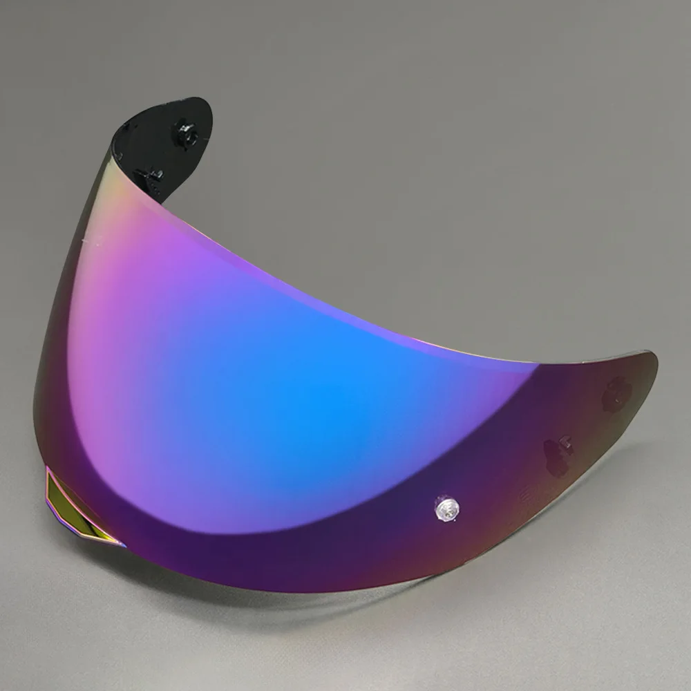 Full‑Face Helmet Visor for FF352 FF802 ROOKIE FLA Electroplated Mirrored Replacement Face Shield Motorcycle Riding Accessories