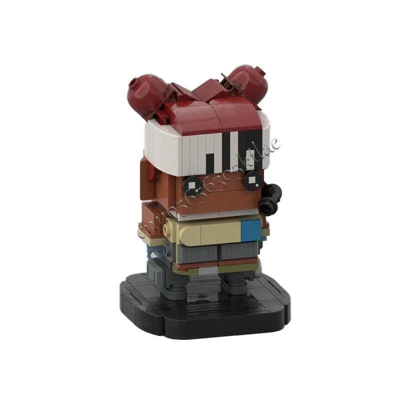 208 PCS MOC Personalizza Famosi personaggi del gioco Serie Lifeline Brickheaded Set Assemblaggio fai da te Giocattoli Collezione regalo per bambini Display