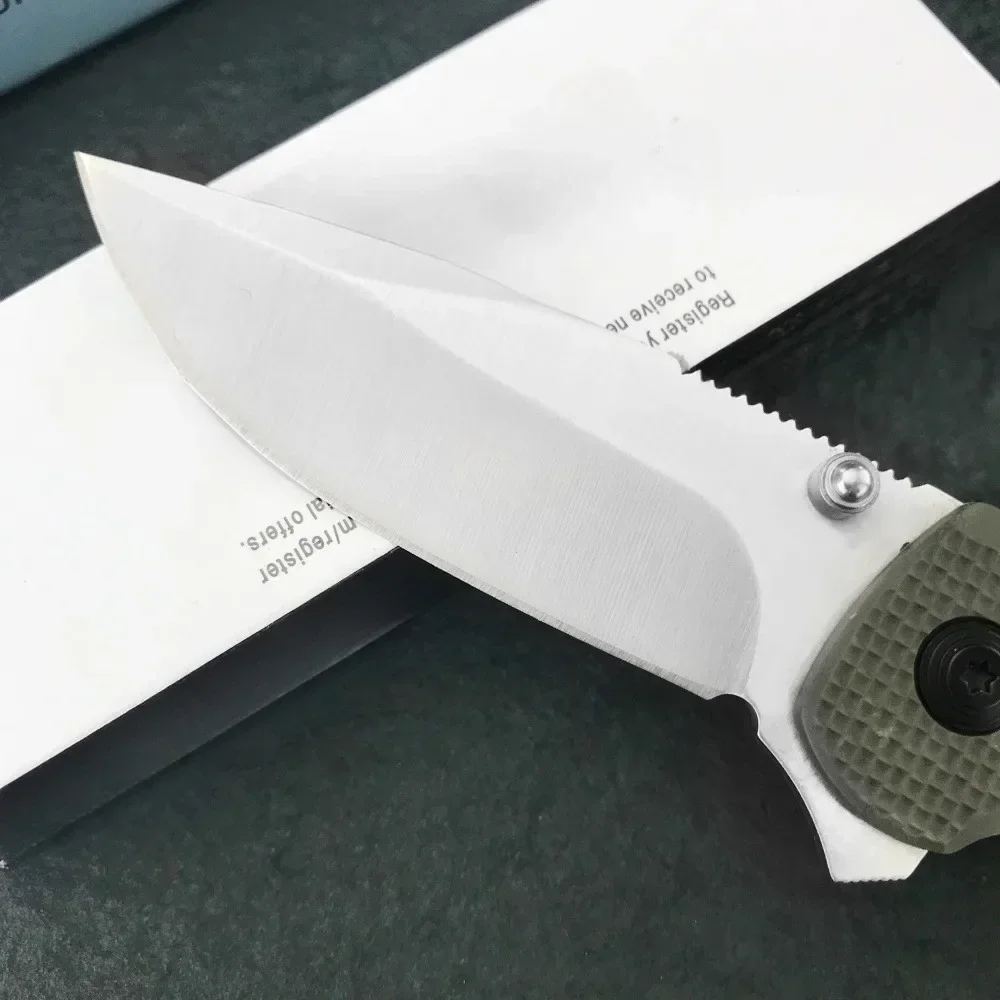 جديد عالي الجودة جيب سكين للفرد 440C شفرة النايلون الألياف الزجاجية مقبض الصيد في الهواء الطلق EDC أداة بقاء سكين تخييم