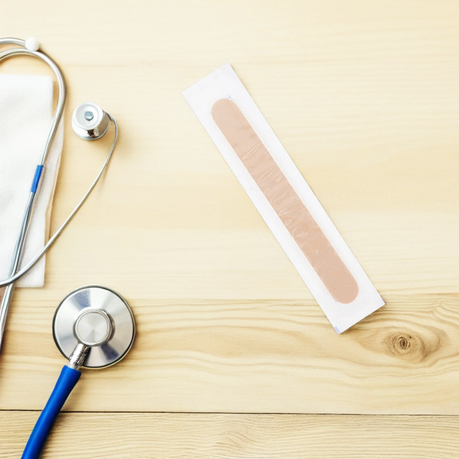 

100Pcs Wooden Tongue Sticks Individually Wrapped Durable Wood Safe Clean for Medical Arts Waxing Spa Crafting Tongue Sticks