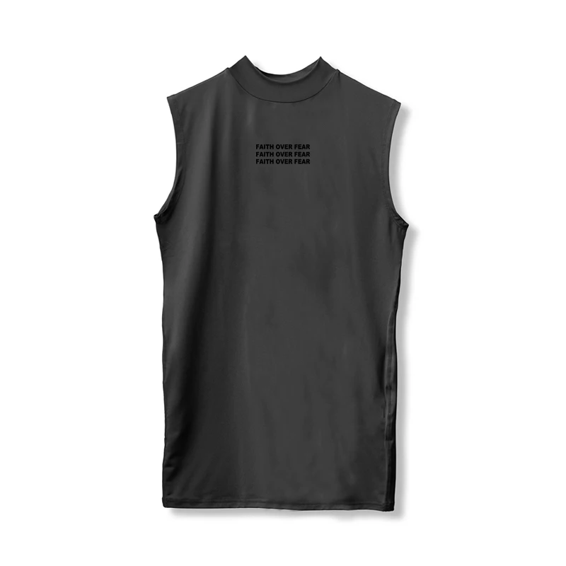 Gym Bodybuilding Fitness Sport Singlets Mens Compression Tights Elastic Tank Tops Summer Breathable Quick Dry Sleeveless Shirts