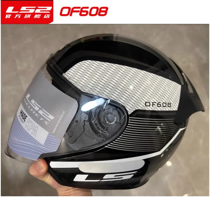 

LS2 Большой размер полушлем OF608 Летний пригородный мотоцикл-скутер унисекс