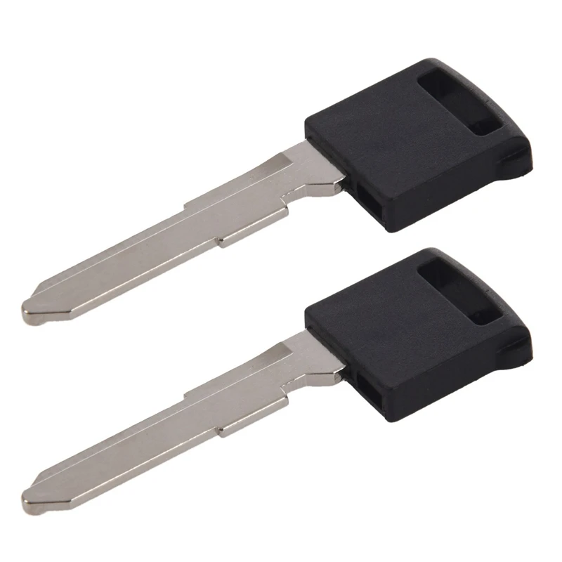 

2X Smart Remote Emergency Key Entry Blank Blade Uncut Insert PG543K For SUZUKI SX-4 Grand Vitara 2006-2012 (Black)