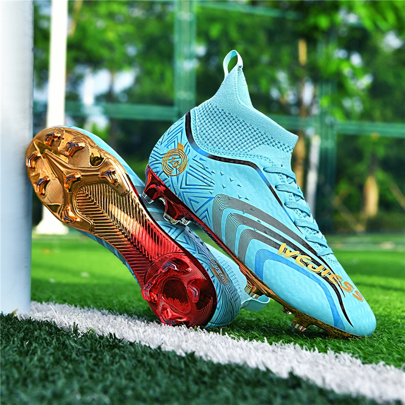 

New Men Football Boots Outdoor Non-Slip Comfortable Sport Soccer Shoes Ultralight Unisex Match High-quality Grass Adult Cleats