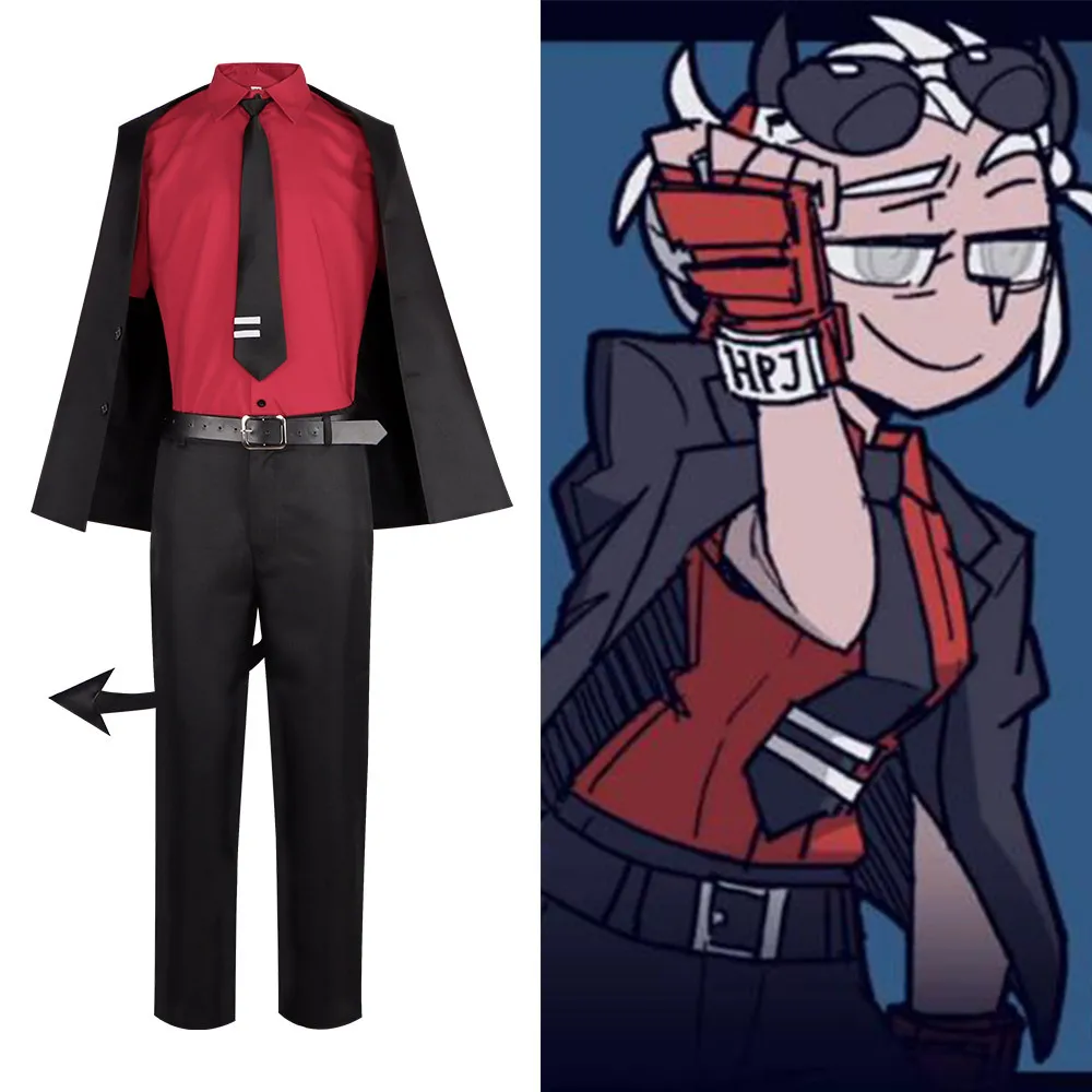 

Helltaker Cerberus Cosplay And Lucifer Cosplay As The President Of Hell