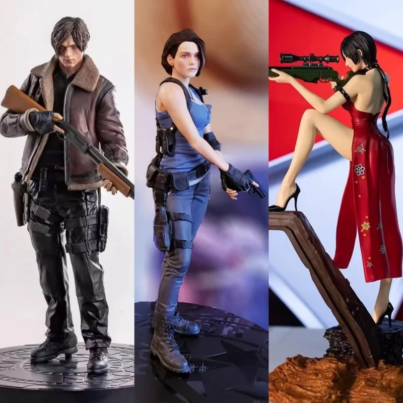 

Ada Wong Leon S. Kennedy Collectible Action Figure Model With Rifle Statue Game Style Toy For Adults Collectors In Stock