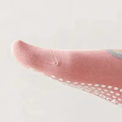 Dance Classes Non-slip Socks Dance Floor Socks Breathable Cotton Blend Dynamic Workouts Enhanced Balance For Fitness For Pilates