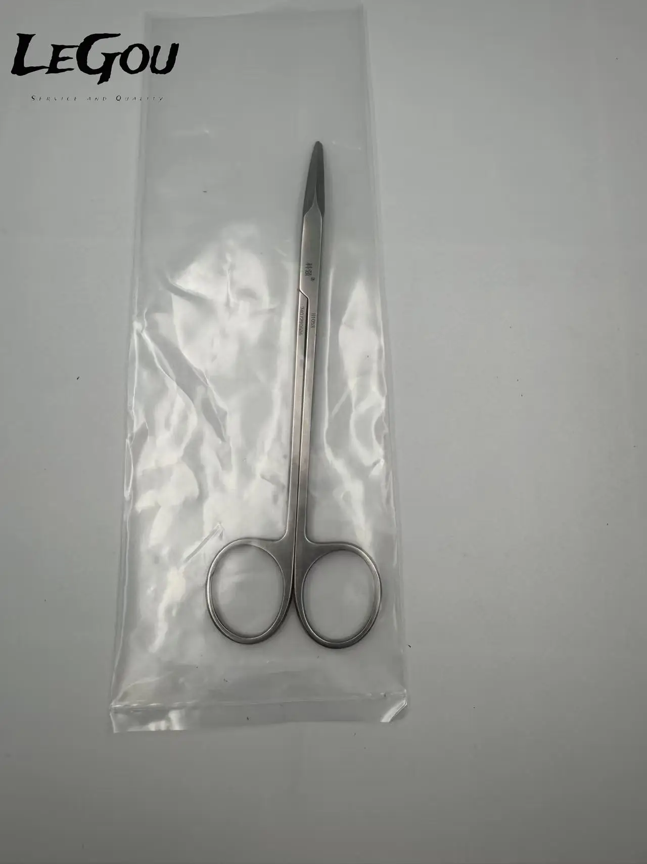 LeGou Professional Tonsil Scissors 180mm ENT Surgical Instruments