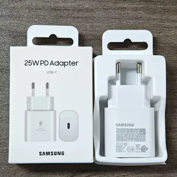 Nabíječka Samsung 25W PD Super Fast Charge Adapter pro Galaxy S25 S24 S23 S22 S21 S20 Z Flip Fold 7 6 5 4 3 2 A16 A26 A36 A56 A17 10 nejlepší prodej originální nabíječka samsung - №8