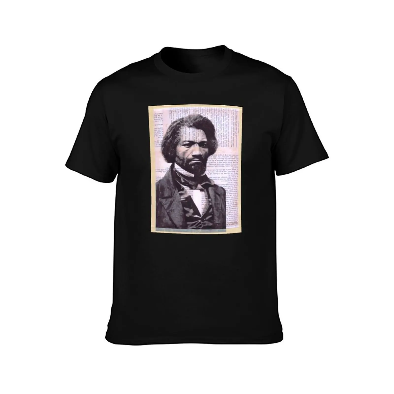 Frederick Douglass T-Shirt Basic Short Sleeve for Men T-Shirt