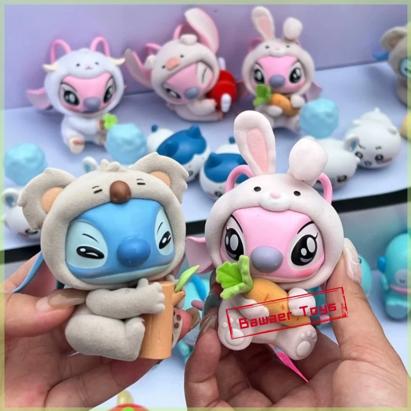 

Stitch Animals Party Series слепая коробка Mystery Box Stitch Star детская фигурка Декор орнамент сумка-сюрприз подарки на день рождения игрушки