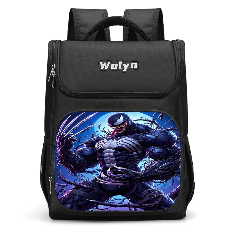 Large Child Movie Venoms Backpack Boy Girls School Bag For Men Women Traveling Backpack Durable and Multi Compartmen