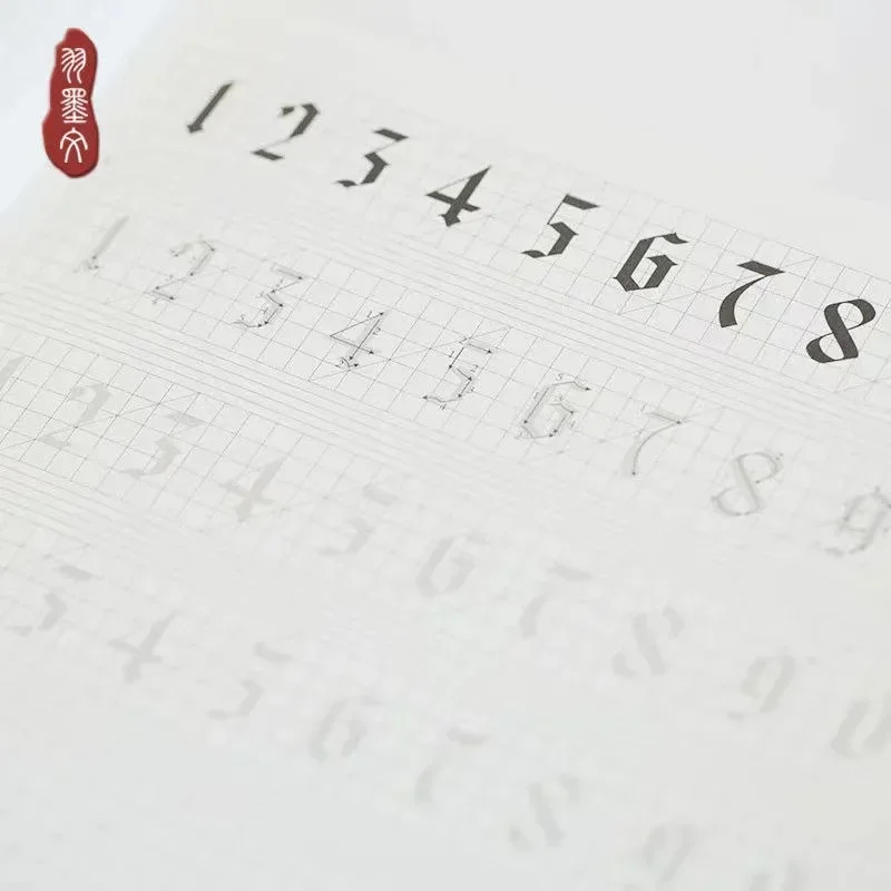 English Calligraphy and Gothic Calligraphy Copying Workbook Beautiful English font Learn English copybook Libros Livros