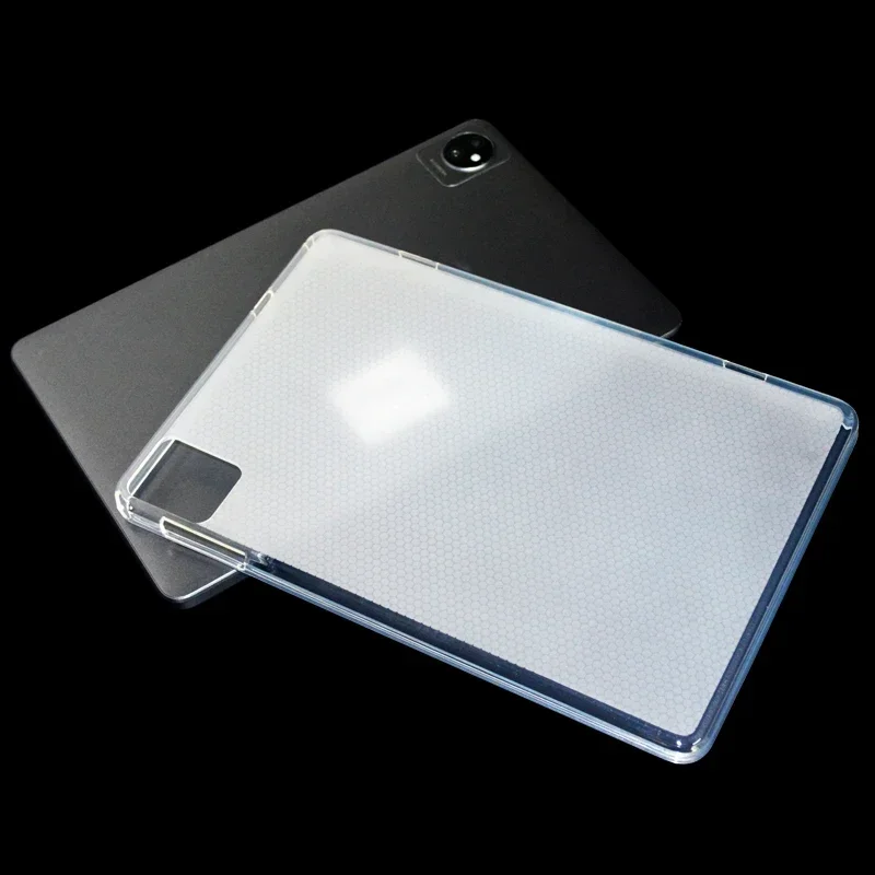 Guscio posteriore in TPU sottile per Blackview Tab 7 Wifi 10.1 "custodia protettiva morbida per Tablet PC nera e trasparente