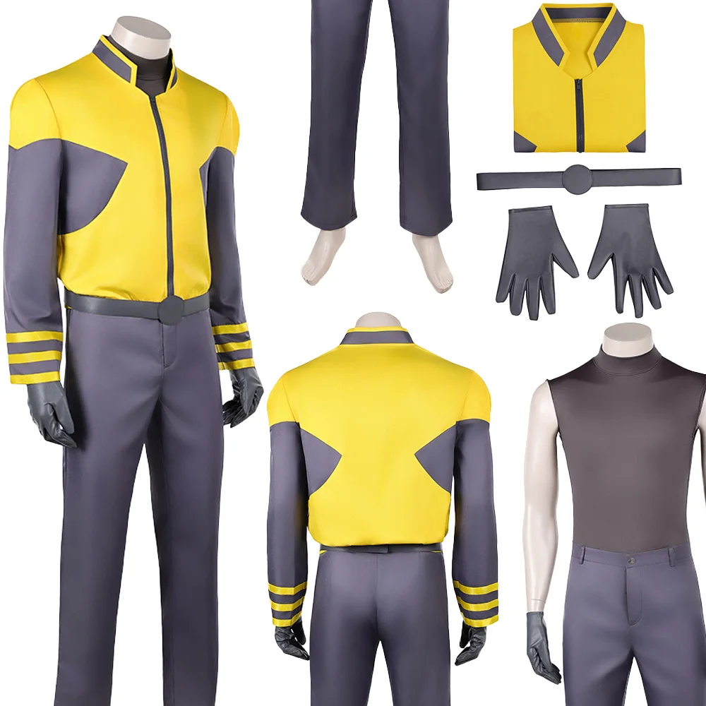 

Fantasia Superhero Scott Summers Cosplay Men Clothing Cartoon X Disfraz Costume Male Fantasy Halloween Carnival Party Clothes
