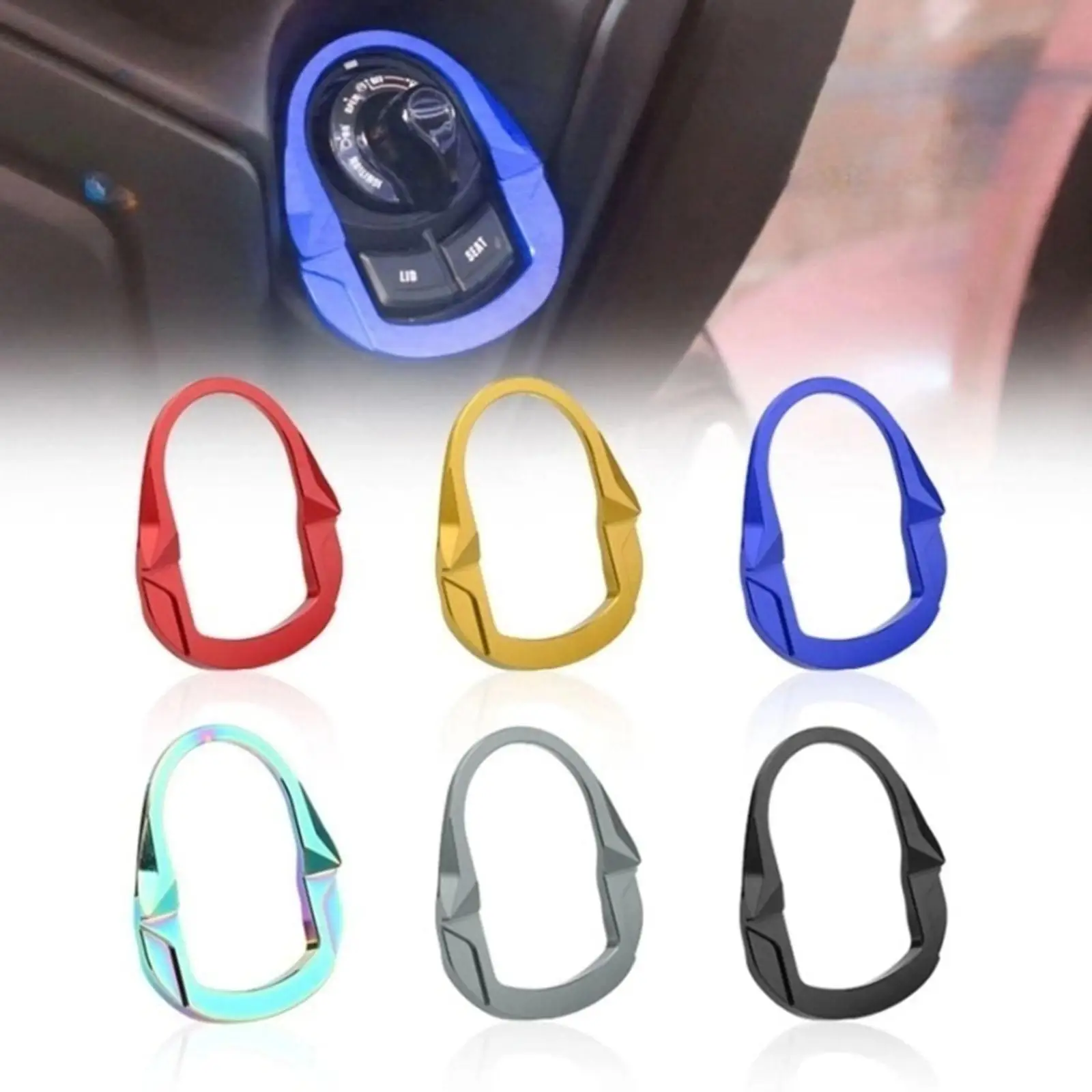 Ignition Key Keyhole Ring Switch Panel Key Cap Professional Protection Central