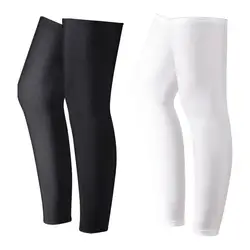 Cycling Leg Cover Men Women Ice Silk Sun Protection Leg Warmer Outdoor Non-slip Sports Running Calf Sleeve Riding Leggings Cover